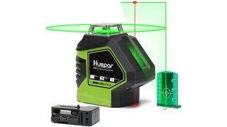 Product shot of the Huepar 621CG, one of the best laser levels