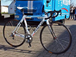 Servais Knaven (Team Milram) would have ridden this Focus Mares if the weather looked ominous for this year's Paris-Roubaix.