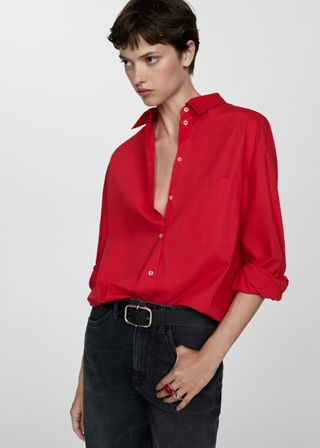 Pocket Oversize Shirt