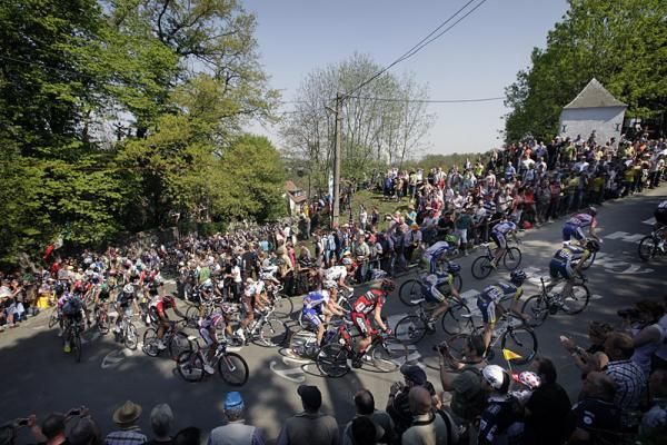 It was a beautiful day for racing at the 75th Fl&egrave;che Wallonne.