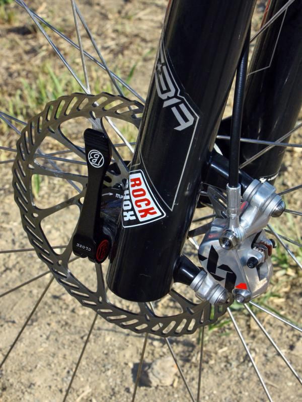 Standard Avid G3 rotors are used on the team's US domestic rigs instead of the lighter XX ones on the European ones simply due to insufficient stock according to mechanic Matt Opperman.
