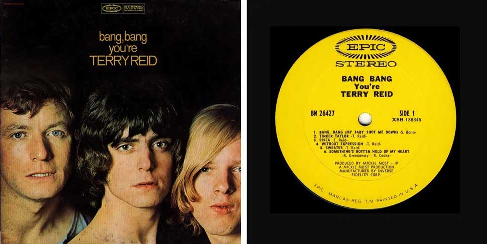 The cover of Terry Reid's Bang Bang, You're Terry Reid