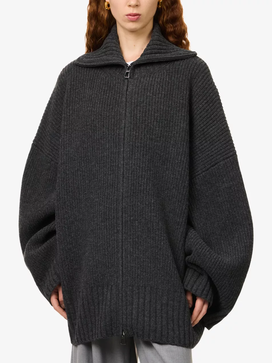 Veda Knitted Wool Cardigan - Xxs