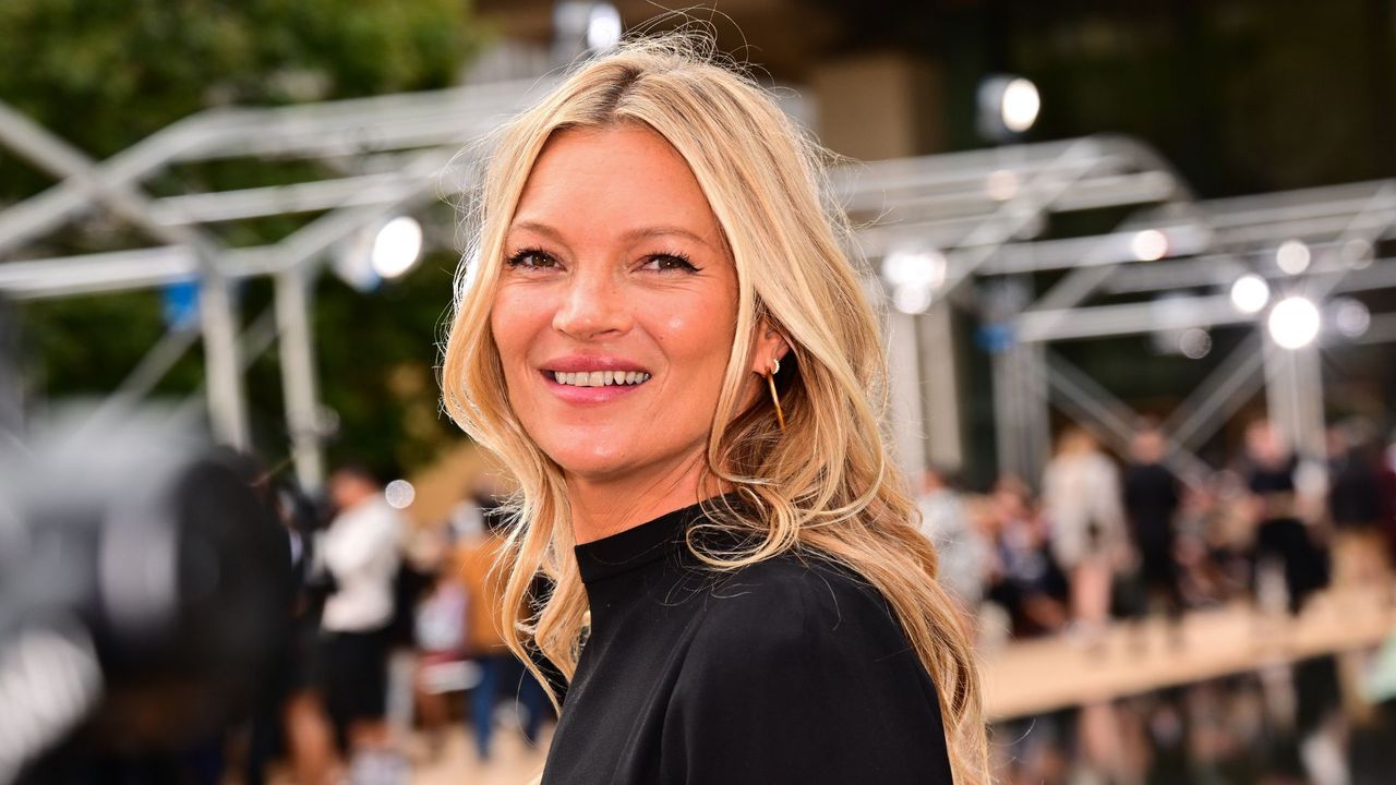 Kate Moss attends the Longchamp SS20 Runway Show at Hearst Plaza, Lincoln Center on September 7, 2019 in New York City.