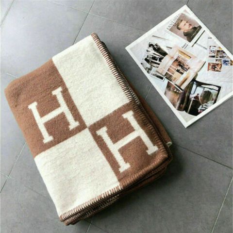 hermes inspired blanket