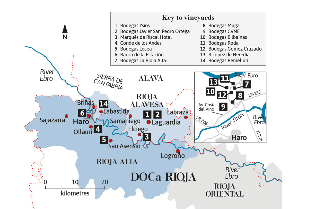 Rioja map