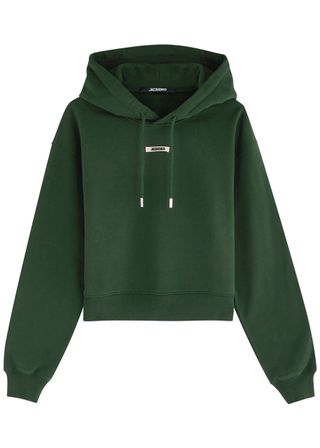 Le Hoodie Gros Grain Hooded Cotton Sweatshirt