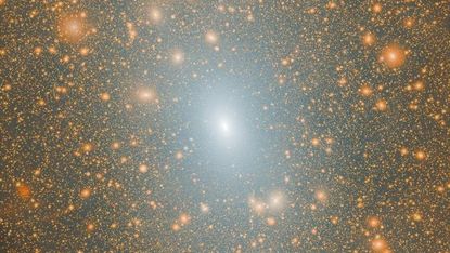 The Milky Way and it's satellite galaxies, according to the Acquarius-A-L1 simulation.