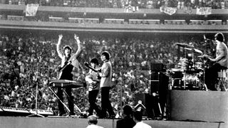 The Beatles at Shea Stadiom