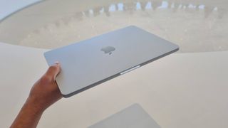 MacBook Air (M2, 2022) in Apple Park, Cupertino
