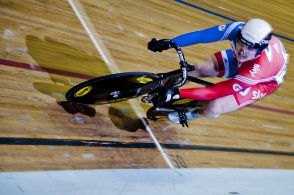 Dave Daniels in the sprint