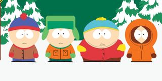 The four main characters of South Park.