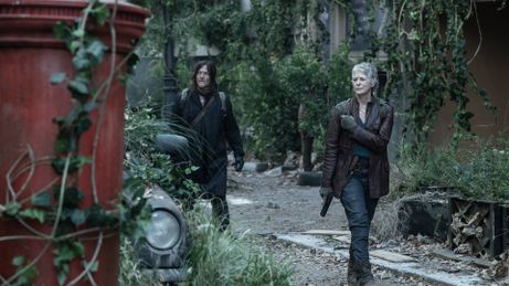 Daryl and Carol in The Walking Dead: Daryl Dixon season 3, episode 1