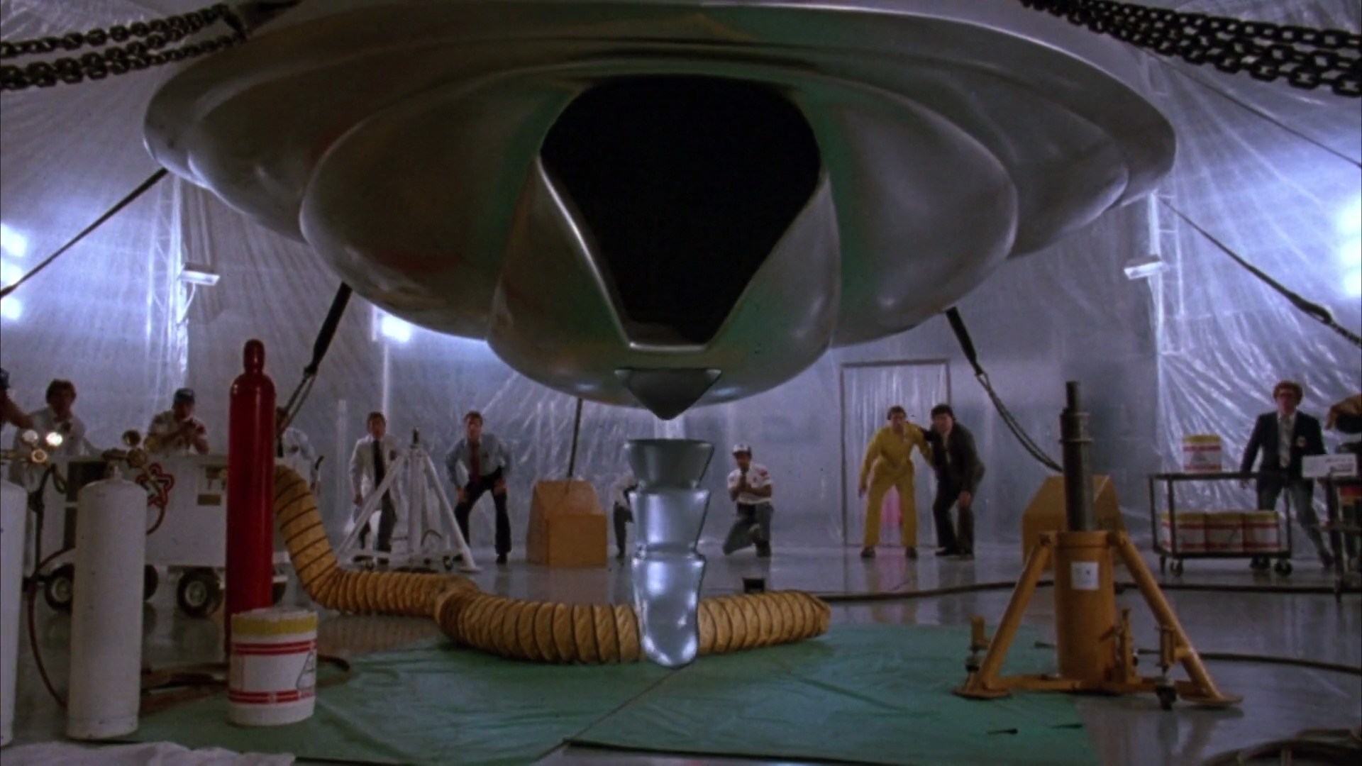 Screenshot from the 1986 sci-fi movie "Flight of the Navigator".