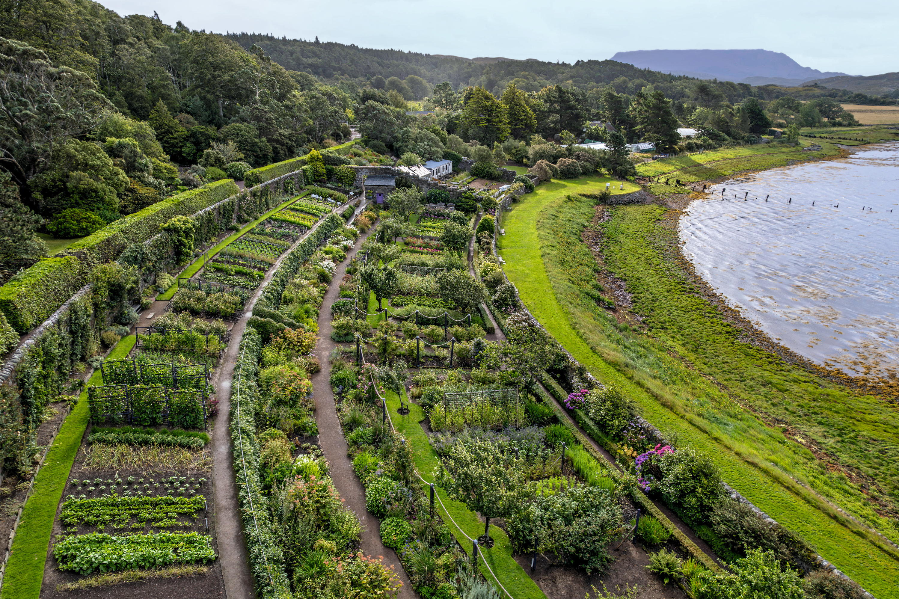 The garden at Inverewe in Wester Ross as photographed by Andrea Jones