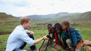Prince Harry Visits Lesotho With His Charity Sentebale