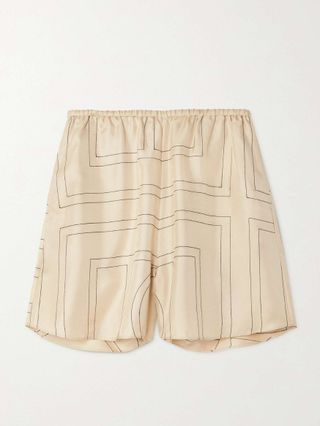 Toteme, Logo Silk Shorts
