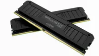 Crucial Ballistix 3200 MHz DDR4 RAM (32GB) memory kit: was $152, now $98 at Newegg