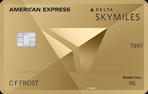 a picture of the Delta SkyMiles Gold credit card