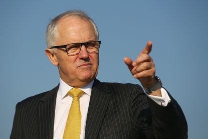 Australian former Liberal Party leader is making a bid for his old job, and the prime minister's