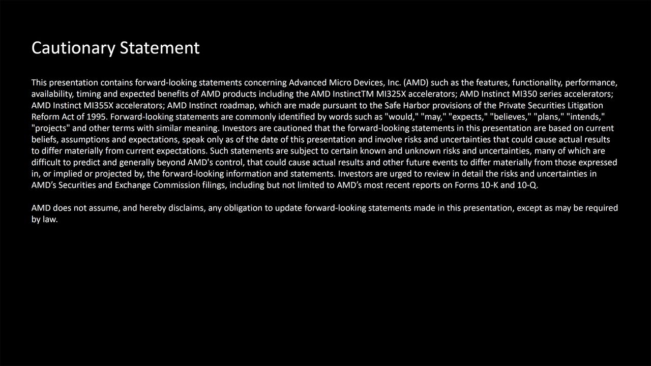 AMD Instinct MI355X announcement and MI325X launch