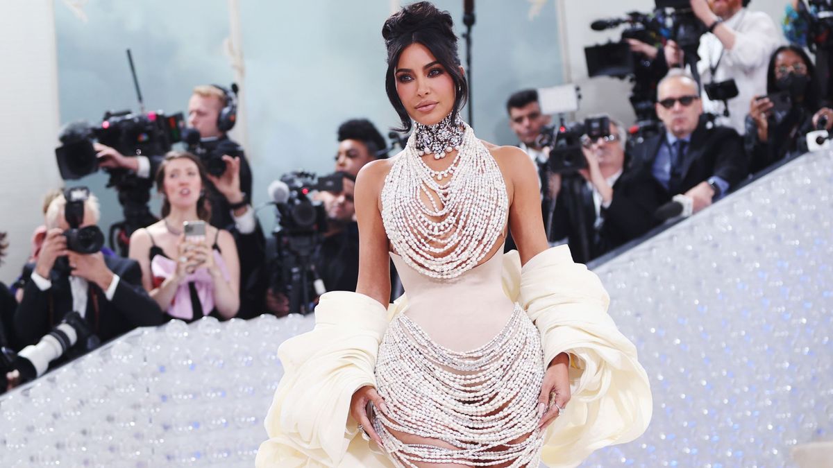 You won’t believe how many individual pearls went into creating Kim Kardashian’s Met Gala look