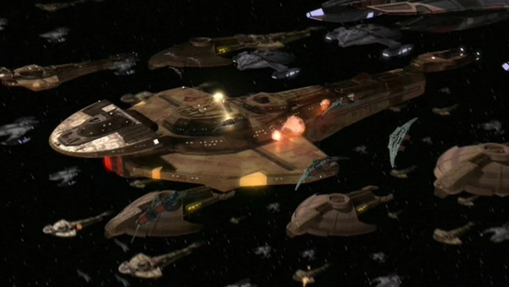 The Cardassian Galor Class Cruiser from Star Trek: Deep Space Nine