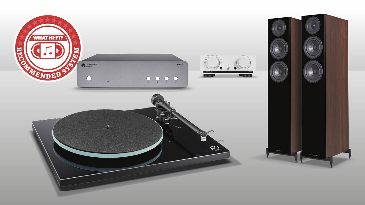 We've built a brilliant vinyl and streaming hi-fi system powered by Mission and Wharfedale