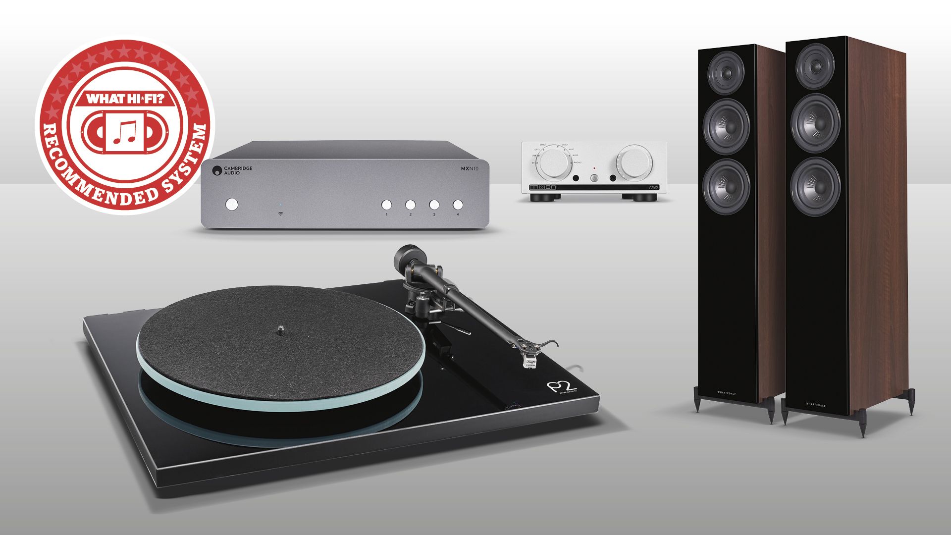We've built a brilliant vinyl and streaming hi-fi system powered