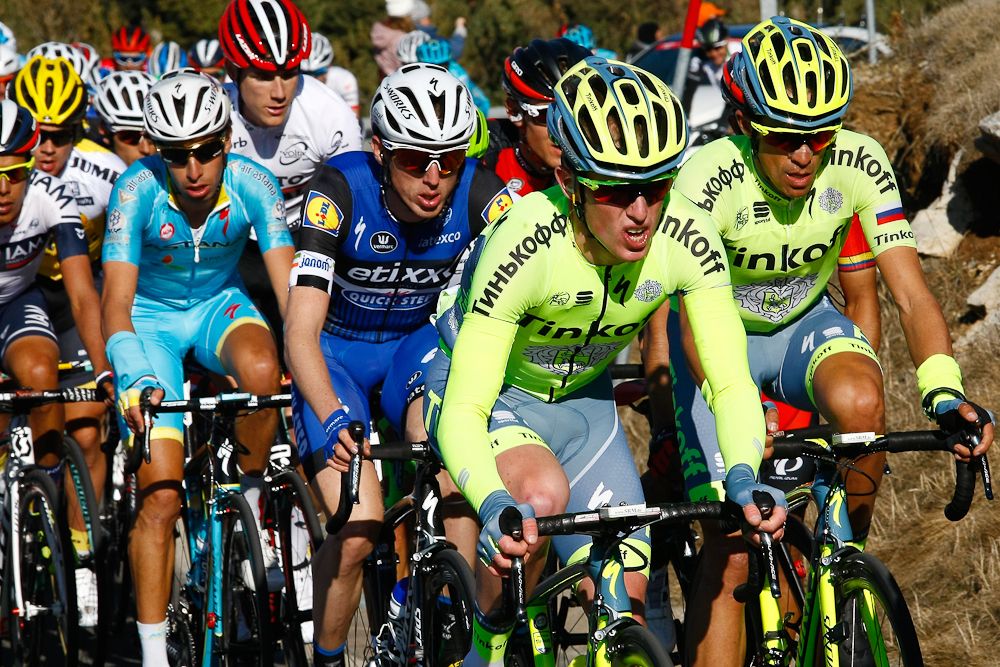 Contador and Dan Martin wait to pounce