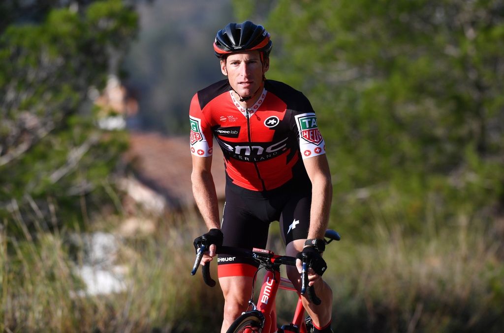 Martin Elmiger shows off the new BMC kit