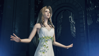 Aerith performing in Loveless