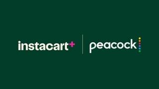 Instacart Peacock logos