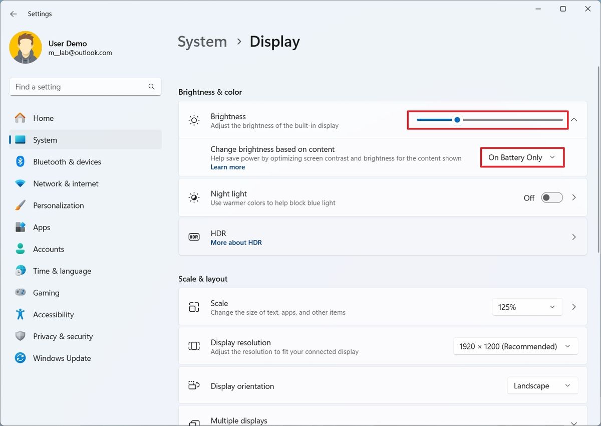 How to turn down brightness on Windows 11 | Windows Central