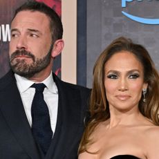 Ben Affleck and Jennifer Lopez attend the premiere of 'This Is Me...Now: A Love Story' on February 13, 2024.