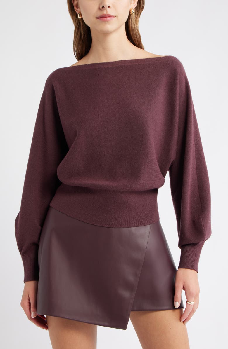Boat Neck Sweater