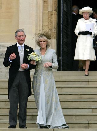 King Charles and Queen Camilla's wedding 2005