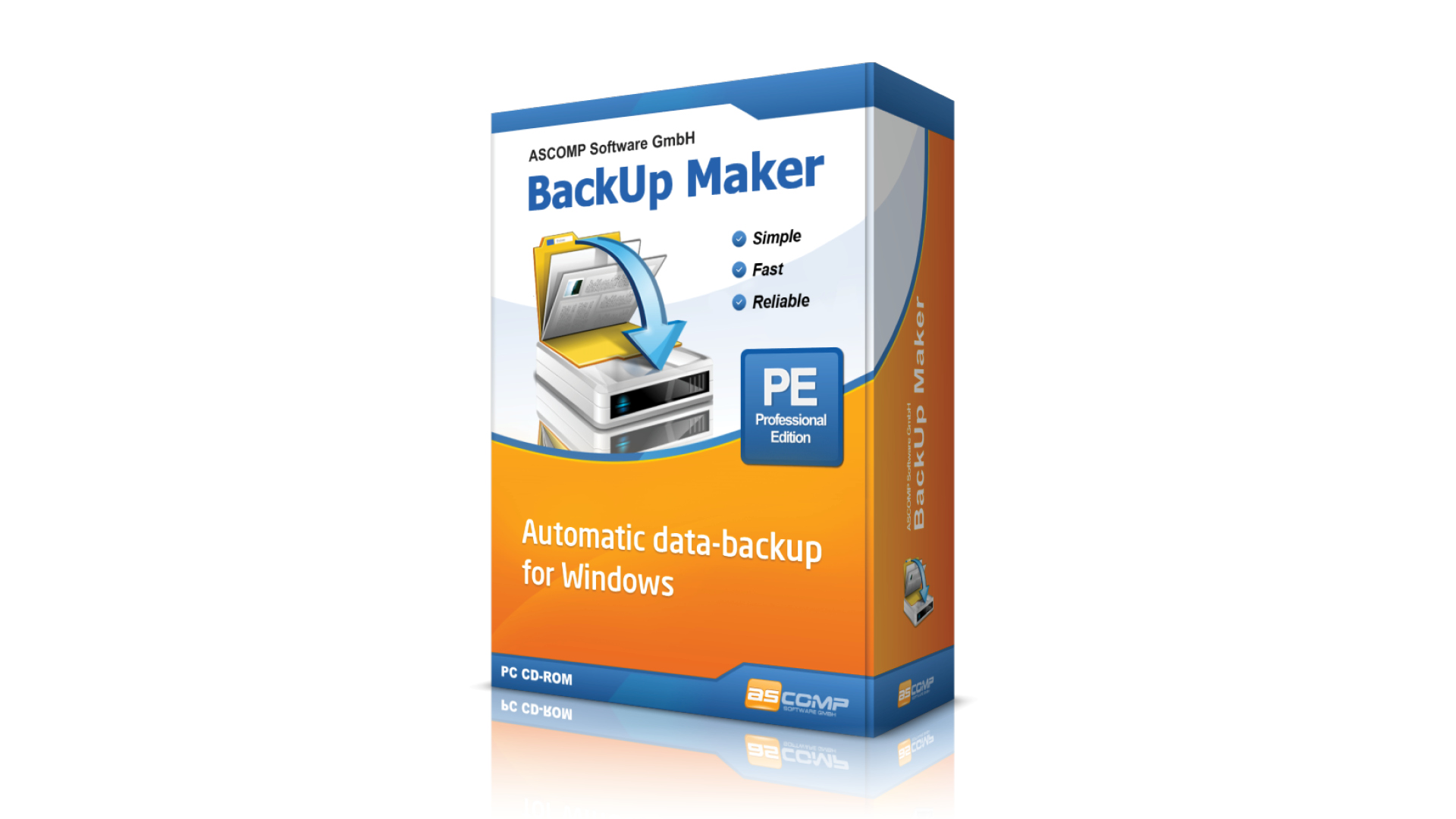 Ascomp BackUp Maker box