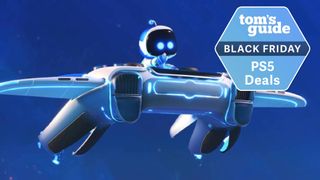 Astro Bot screenshot with a Tom's Guide Black Friday deals tag