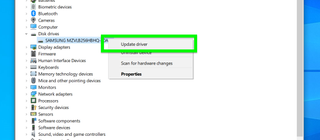 How to update drivers on Windows 10 - Right-click your selected device, and press Update Driver