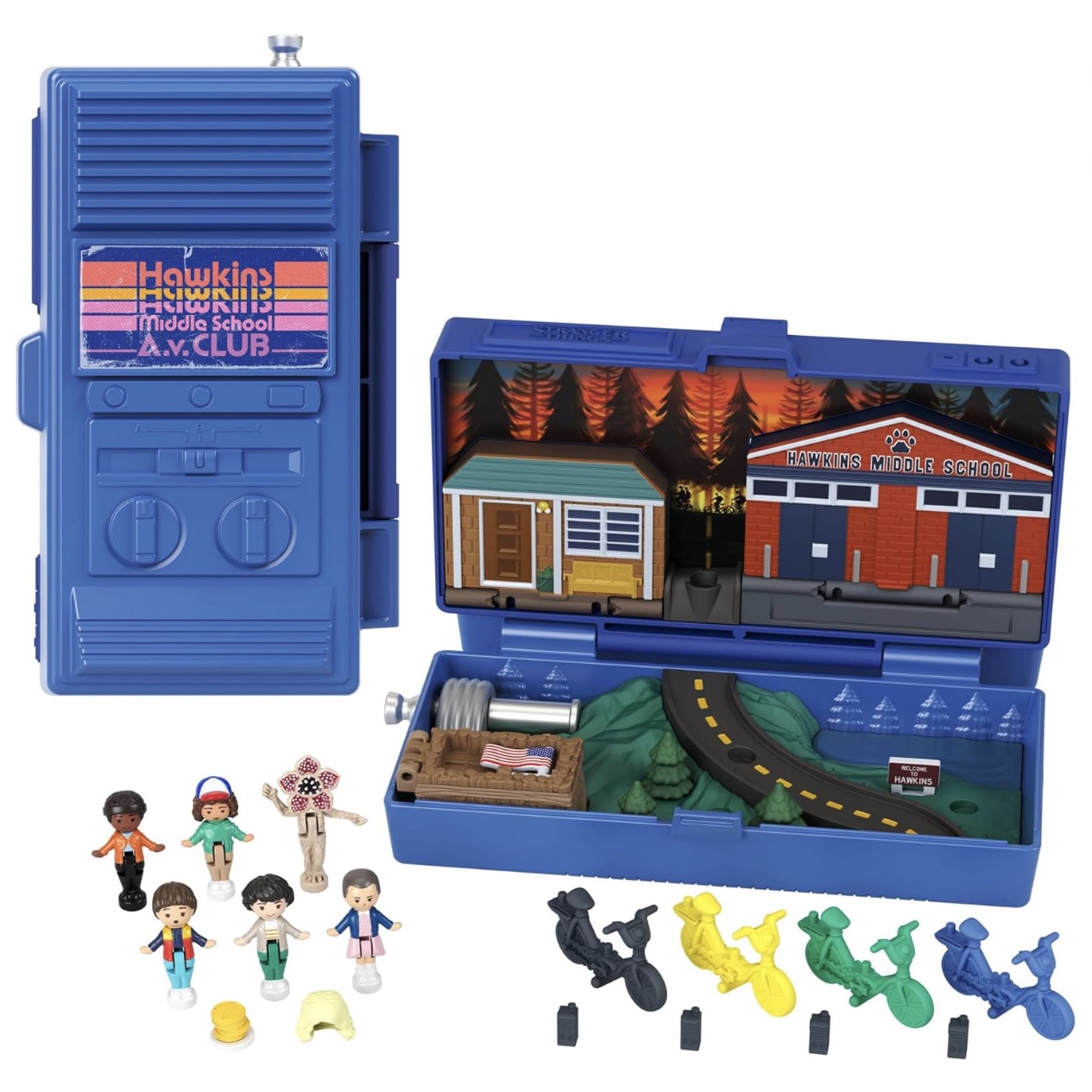 Polly Pockets Stranger Things set
