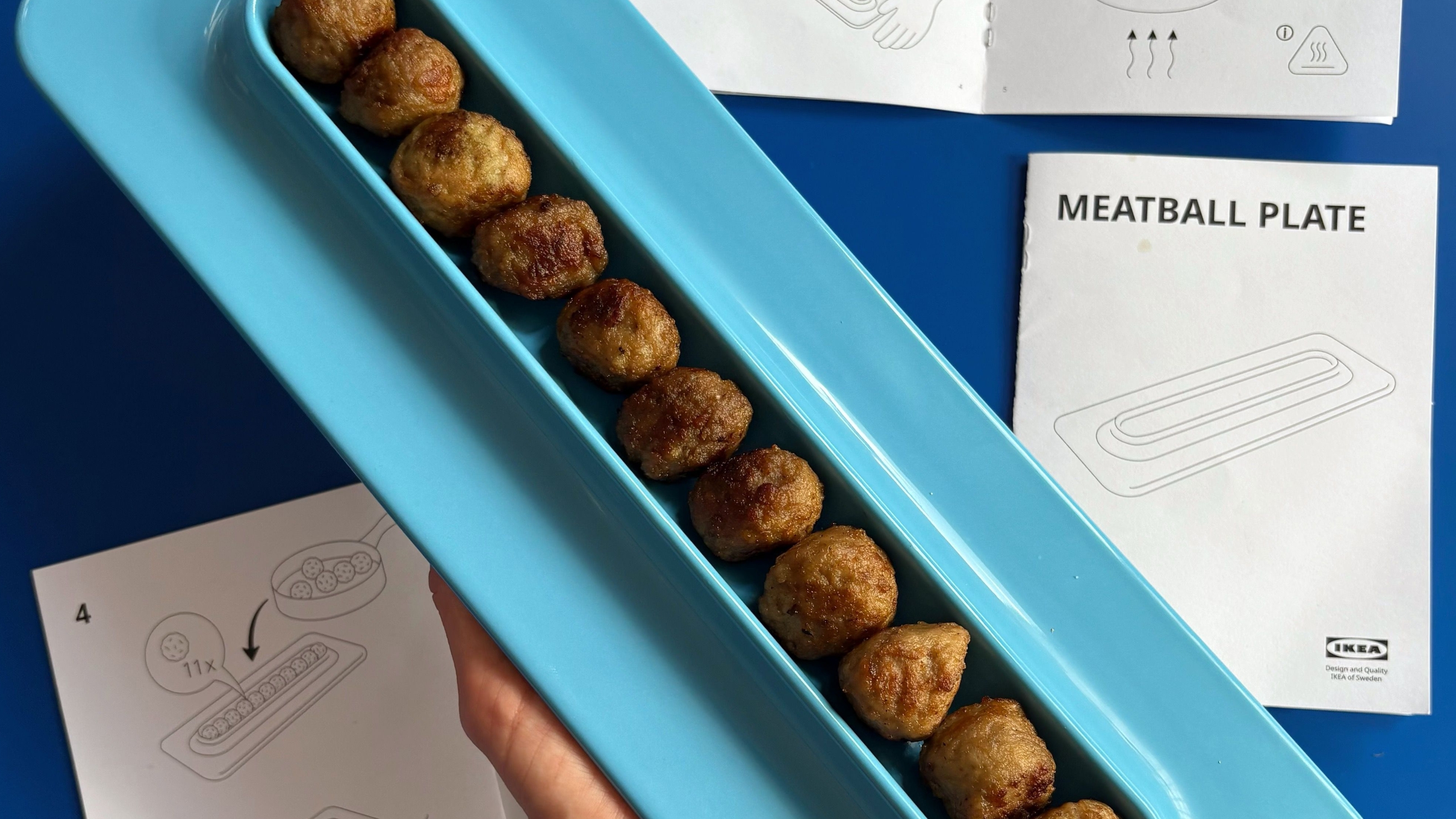 ikea meatball plate