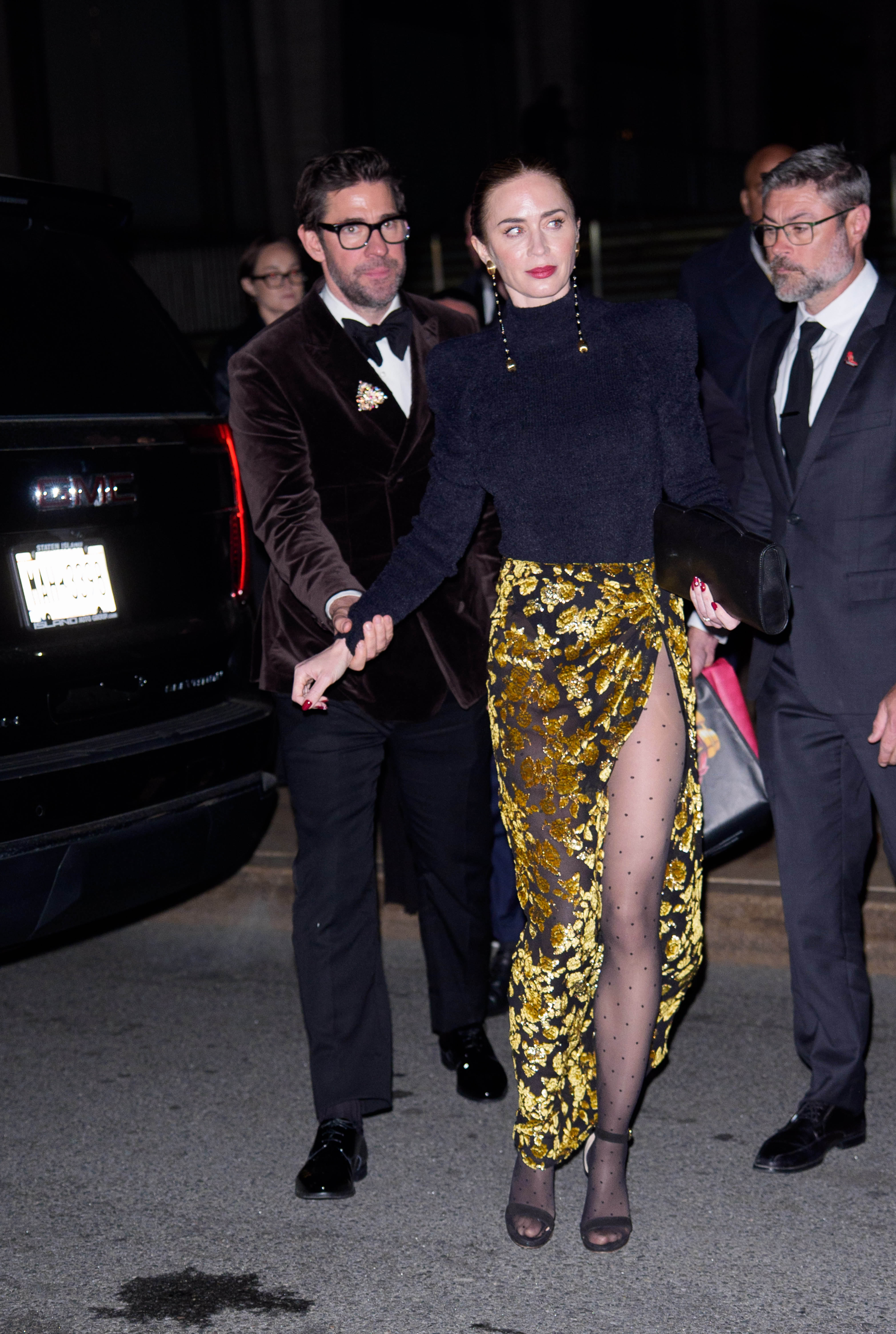 Emily Blunt traded her Devil Wears Prada 2 premiere gown for a Balmain after party outfit