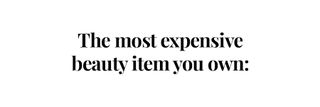 most expensive beauty product