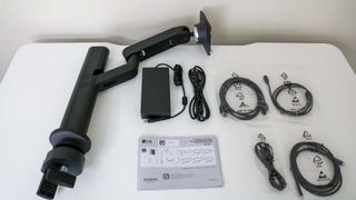 LG DualUp accessories unboxed
