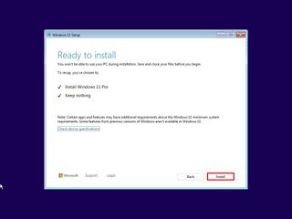 Windows 11 clean install on new PC