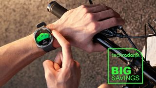 Samsung Galaxy Watch Ultra's fitness tracking options on-wrist while cycling