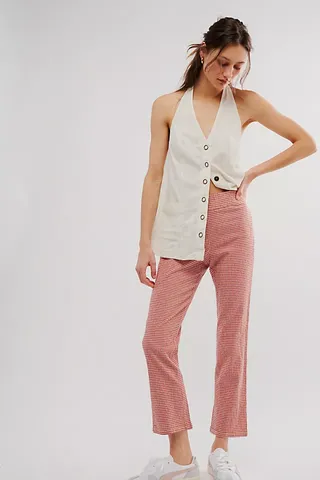 In My Feelings Slim Crop Trousers