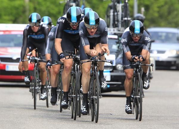Team Sky time trials