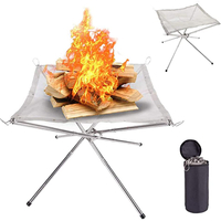 Hantehon Portable Camping Fire Pit: £26.99 £24.83 (save £2.16) | Amazon